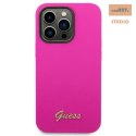 GUESS IPHONE 14 PRO VINTAGE GOLD LOGO GUHCP14LSLSMF FUKSJA/FUCHSIA