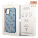 GUESS IPHONE 14 VINTAGE GOLD LOGO GUHCP14SHG4SHB NIEBIESKI/BLUE