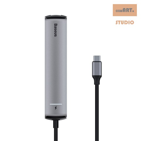 HUB BASEUS MECHANICAL EYE 6IN1 3xUSB 3.0 + 2x TYPE-C + HDMI