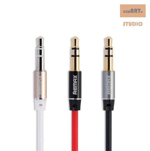 KABEL JACK-JACK 3,5mm 1M REMAX czarny KABEL JACK-JACK 3,5mm 1M REMAX czarny
