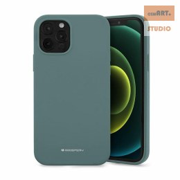 MERCURY SILICONE CASE IPHONE 14 (6.1), GREEN / ZIELONY