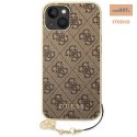 GUESS IPHONE 14 CHARMS COLLECTION GUHCP14SGF4GBR BRĄZOWY/BROWN