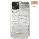 GUESS IPHONE 14 CROCO COLLECTION GUHCP14SHGCRHS SREBRNY/SILVER