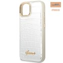 GUESS IPHONE 14 CROCO COLLECTION GUHCP14SHGCRHS SREBRNY/SILVER