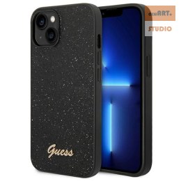 GUESS IPHONE 14 GLITTER FLAKES GUHCP14SHGGSHK CZARNY/BLACK