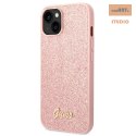 GUESS IPHONE 14 GLITTER FLAKES GUHCP14SHGGSHP RÓŻOWY/PINK