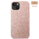 GUESS IPHONE 14 GLITTER FLAKES GUHCP14SHGGSHP RÓŻOWY/PINK