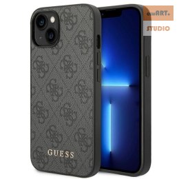 GUESS IPHONE 14 GOLD LOGO GUHCP14SG4GFGR SZARY/GREY