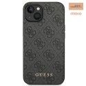 GUESS IPHONE 14 GOLD LOGO GUHCP14SG4GFGR SZARY/GREY