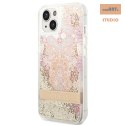 GUESS IPHONE 14 PAISLEY LIQUID GLITTER GUHCP14SLFLSD ZŁOTY/GOLD