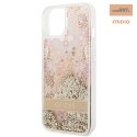 GUESS IPHONE 14 PAISLEY LIQUID GLITTER GUHCP14SLFLSD ZŁOTY/GOLD