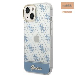 GUESS IPHONE 14 PATTERN SCRIPT GUHCP14SHG4MHB NIEBIESKI/BLUE