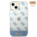 GUESS IPHONE 14 PATTERN SCRIPT GUHCP14SHG4MHB NIEBIESKI/BLUE