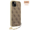 GUESS IPHONE 14 PLUS CHARMS COLLECTION GUHCP14MGF4GBR BRĄZOWY/BROWN