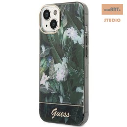 GUESS IPHONE 14 PLUS JUNGLE COLLECTION GUHCP14MHGJGHA ZIELONY/GREEN