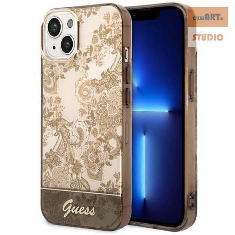 GUESS IPHONE 14 PLUS PORCELAIN COLLECTION GUHCP14MHGPLHC