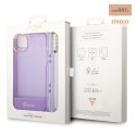 GUESS IPHONE 14 PLUS TRANSLUCENT PEARL STRAP GUHCP14MHGCOHU FIOLET/PURPLE