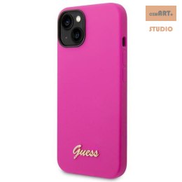 GUESS IPHONE 14 PLUS VINTAGE GOLD LOGO GUHCP14MSLSMF FUKSJA/FUCHSIA