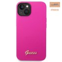 GUESS IPHONE 14 PLUS VINTAGE GOLD LOGO GUHCP14MSLSMF FUKSJA/FUCHSIA