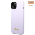 GUESS IPHONE 14 PLUS VINTAGE GOLD LOGO GUHCP14MSLSMU FIOLET/PURPLE