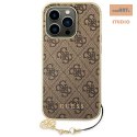 GUESS IPHONE 14 PRO CHARMS COLLECTION GUHCP14LGF4GBR BRĄZOWY/BROWN