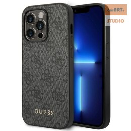 GUESS IPHONE 14 PRO GOLD LOGO GUHCP14LG4GFGR SZARY/GREY