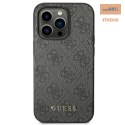 GUESS IPHONE 14 PRO GOLD LOGO GUHCP14LG4GFGR SZARY/GREY