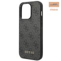 GUESS IPHONE 14 PRO GOLD LOGO GUHCP14LG4GFGR SZARY/GREY