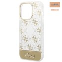 GUESS IPHONE 14 PRO MAX PATTERN SCRIPT GUHCP14XHG4MHG ZŁOTY/GOLD