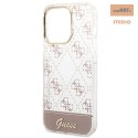 GUESS IPHONE 14 PRO MAX PATTERN SCRIPT GUHCP14XHG4MHP RÓŻOWY/PINK