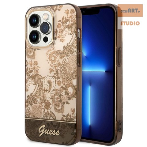 GUESS IPHONE 14 PRO MAX PORCELAIN COLLECTION GUHCP14XHGPLHC