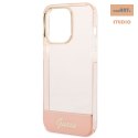 GUESS IPHONE 14 PRO MAX TRANSLUCENT GUHCP14XHGCOP RÓŻOWY/PINK