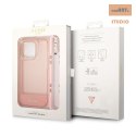 GUESS IPHONE 14 PRO MAX TRANSLUCENT PEARL STRAP GUHCP14XHGCOHP RÓŻOWY/PINK