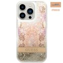 GUESS IPHONE 14 PRO PAISLEY LIQUID GLITTER GUHCP14LLFLSD ZŁOTY/GOLD