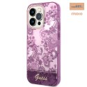 GUESS IPHONE 14 PRO PORCELAIN COLLECTION GUHCP14LHGPLHF FUCHSIA