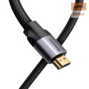 KABEL BASEUS ENJOYMENT HDMI-HDMI 1M 4K/3D BLACK/GREY