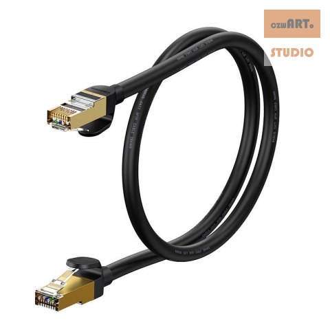 KABEL SIECIOWY BASEUS ETHERNET RJ45 10Gbps 1M BLACK