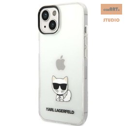 KARL LAGERFELD IPHONE 14 CHOUPETTE BODY KLHCP14SCTTR TRANSPARENT