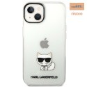 KARL LAGERFELD IPHONE 14 CHOUPETTE BODY KLHCP14SCTTR TRANSPARENT