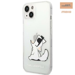 KARL LAGERFELD IPHONE 14 CHOUPETTE FUN KLHCP14SCFNRC TRANSPARENT