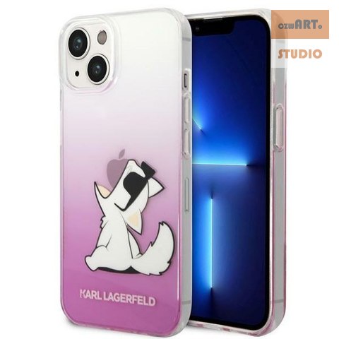 KARL LAGERFELD IPHONE 14 CHOUPETTE FUN KLHCP14SCFNRCPI RÓŻOWY/PINK