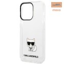 KARL LAGERFELD IPHONE 14 PRO CHOUPETTE BODY KLHCP14LCTTR TRANSPARENT