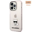 KARL LAGERFELD IPHONE 14 PRO CHOUPETTE BODY KLHCP14LCTTRI RÓŻOWY/PINK