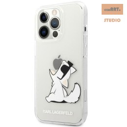 KARL LAGERFELD IPHONE 14 PRO CHOUPETTE FUN KLHCP14LCFNRC TRANSPARENT