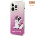 KARL LAGERFELD IPHONE 14 PRO CHOUPETTE FUN KLHCP14LCFNRCPI RÓŻOWY/PINK