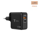 ŁAD SIEC T-PHOX MEGA T-PP09 GAN PD 65W USB/USB-C BLACK