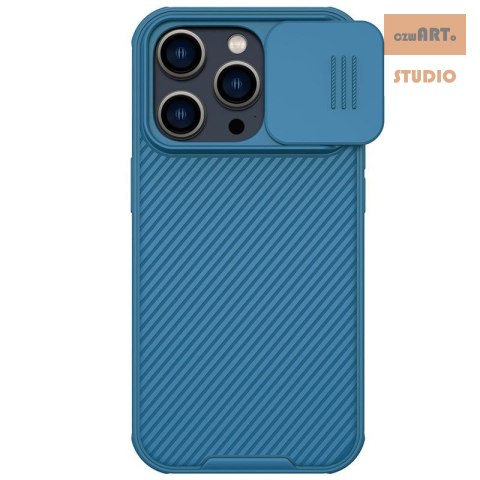 NILLKIN CAMSHIELD PRO IPHONE 14 PRO MAX BLUE / NIEBIESKI