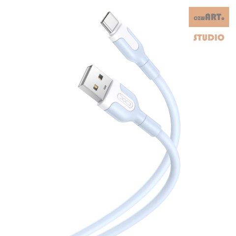 XO KABEL NB212 USB-USB-C 2,1A BLUE 1M