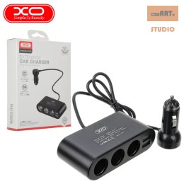 XO ŁAD SAM CC40 ROZGAŁĘŹNIK 60W +2xUSB 3A czarna