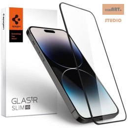 SPIGEN GLASS FC iPHONE 14 PRO BLACK